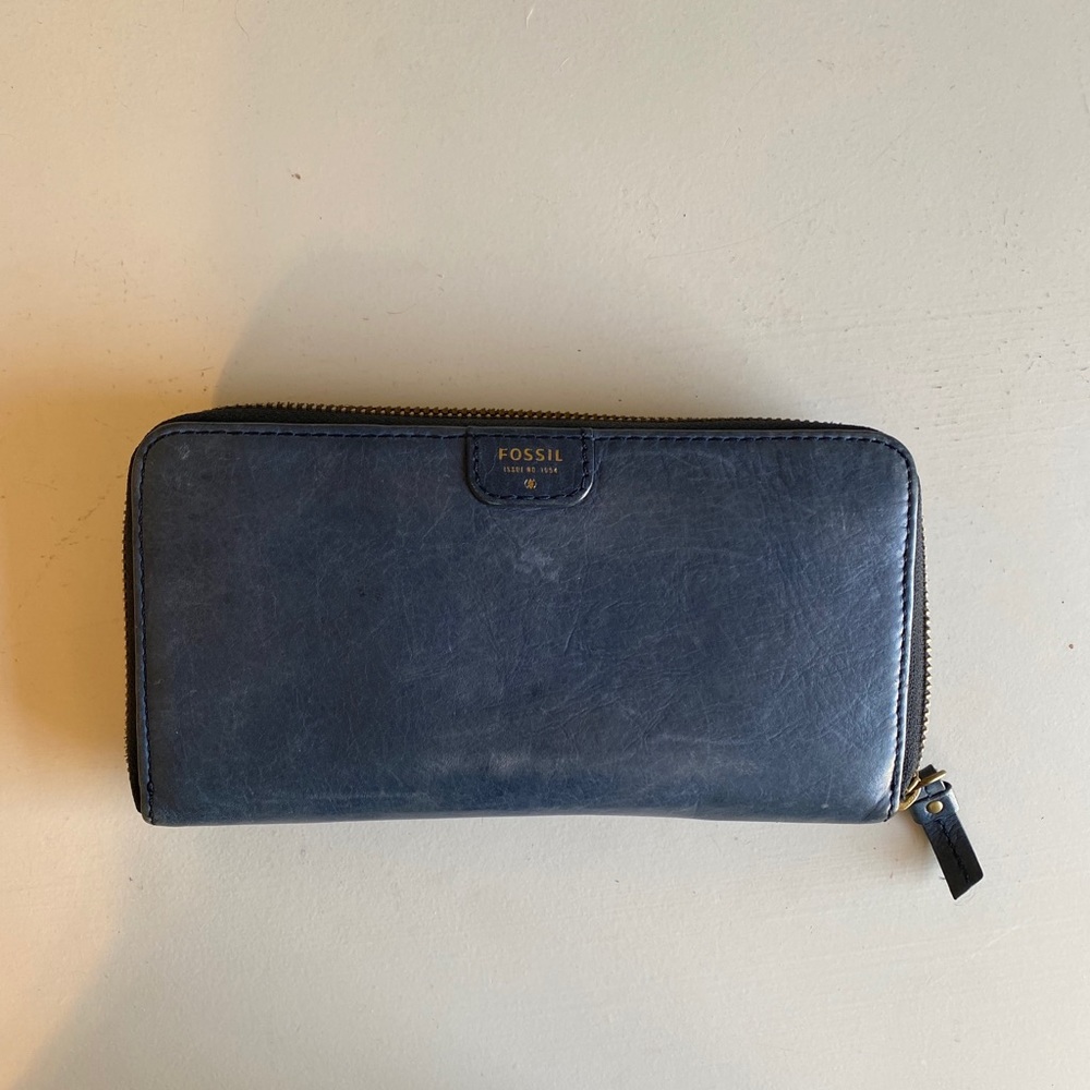 Fossil Leather Wallet - image 1